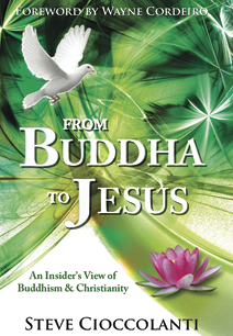 From Buddha to Jesus -kirjan kansi
