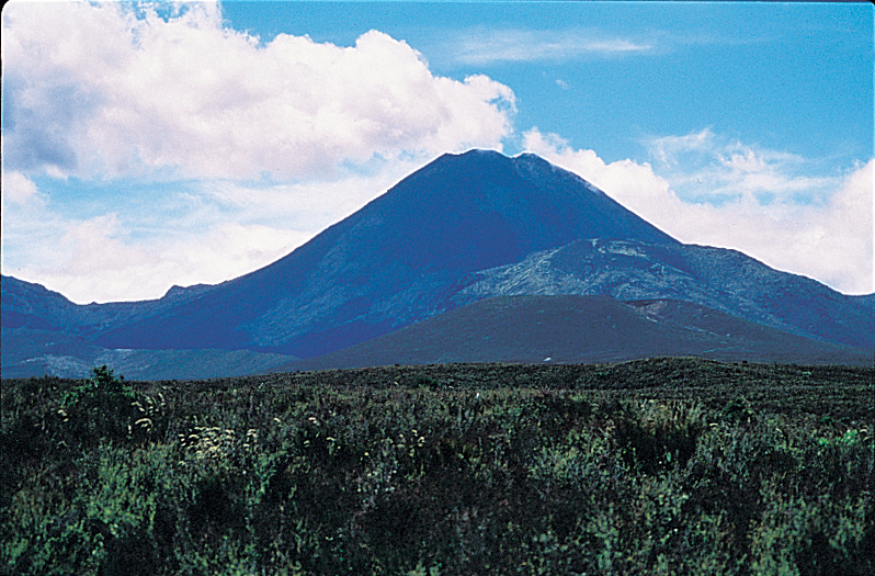 Ngauruhoe-vuoren sijainti